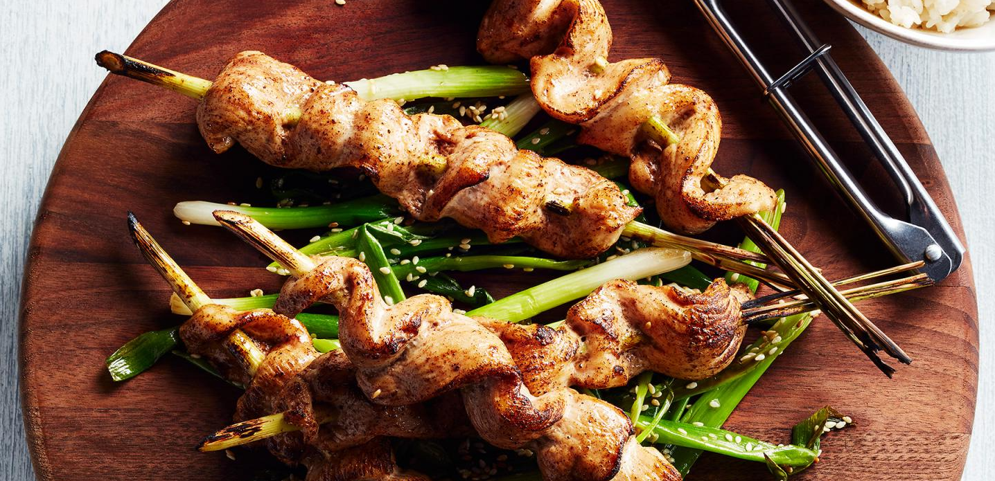 Brochette poulet citronnelle